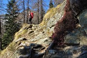 Valle e Passo di Salmurano con canalino per il Benigni in invernale-primaverile il 22 marzo 2019 - FOTOGALLERY